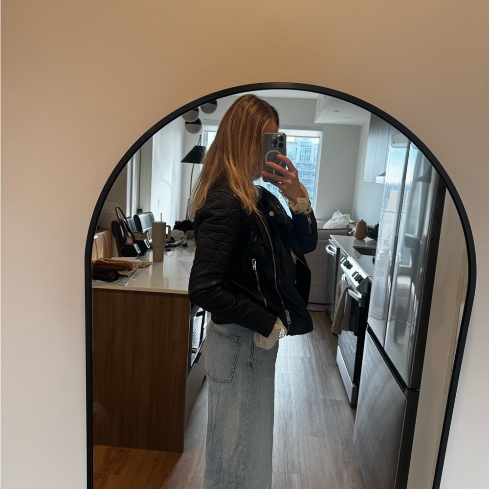 Blank NYC Vegan Leather Motorcycle Jacket